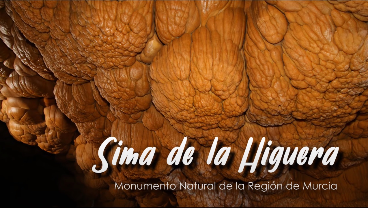 Carátula de la pieza audiovisual sobre la Sima de la Higuera producida por la Fundación Integra. Imagen: CARM