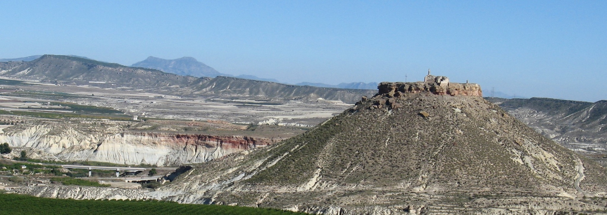 Uno de los Lugares de Interés Geológico de la Región. Imagen CARM