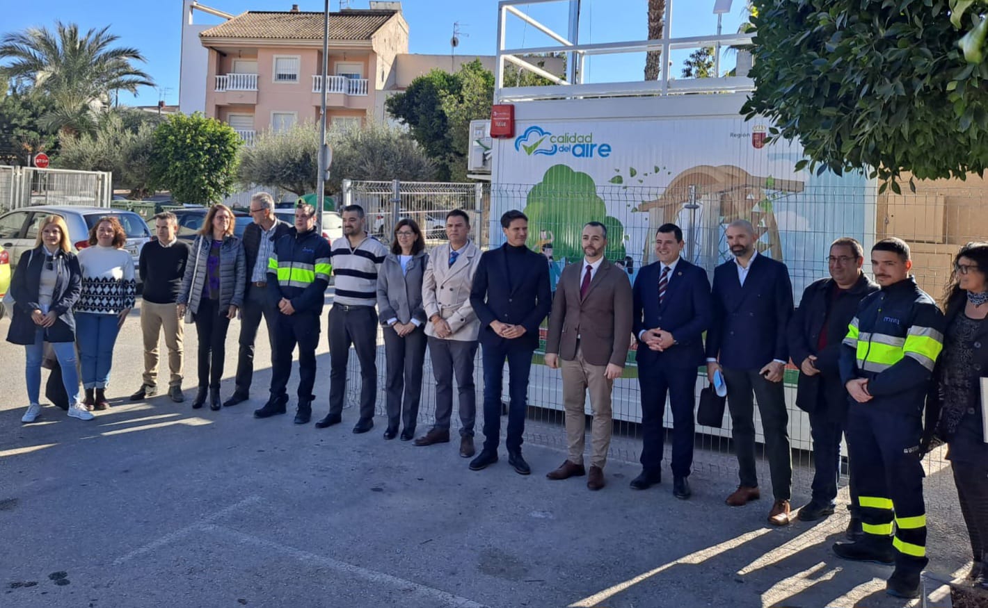 La nueva estación de calidad del aire de Molina de Segura medirá 11 contaminantes. Foto: CARM