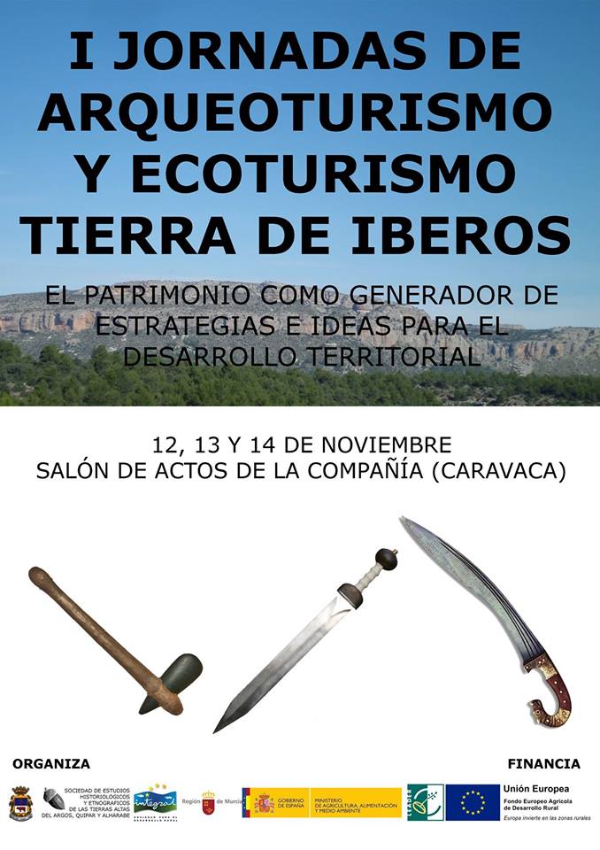 I Jornadas de Arqueoturismo y  Ecoturismo 'Tierra de Iberos'. Cartel