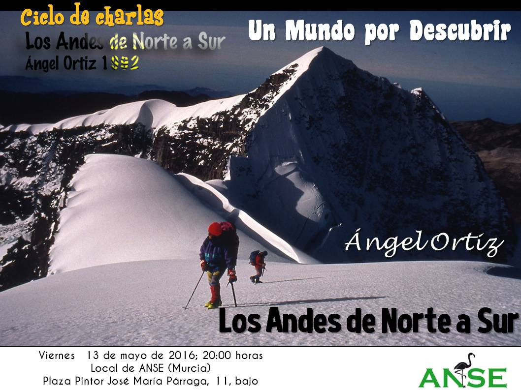 Charla 'Los Andes de norte a sur', en ANSE
