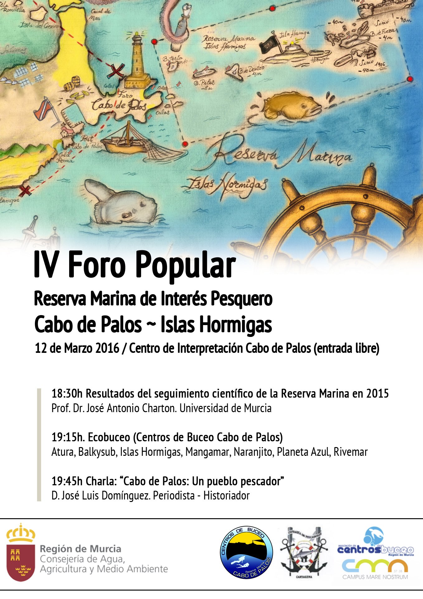 IV Foro Popular Reserva Marina de Interés Pesquero Cabo de Palos - Islas Hormigas.