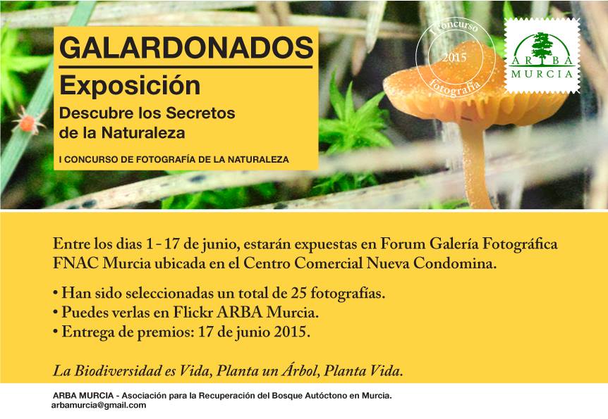 Exposición de fotografías de naturaleza de ARBA Murcia