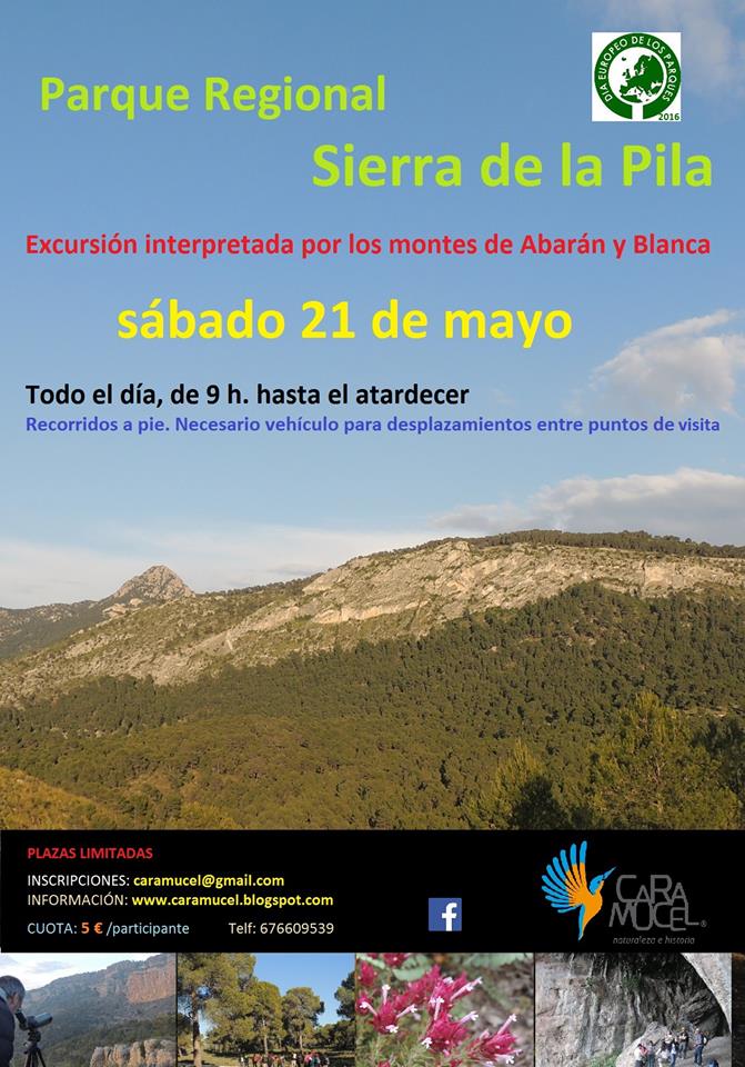 Sierra de la Pila, con Caramucel, Naturaleza e Historia