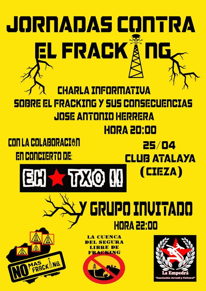 Jornada contra el Fracking en Cieza