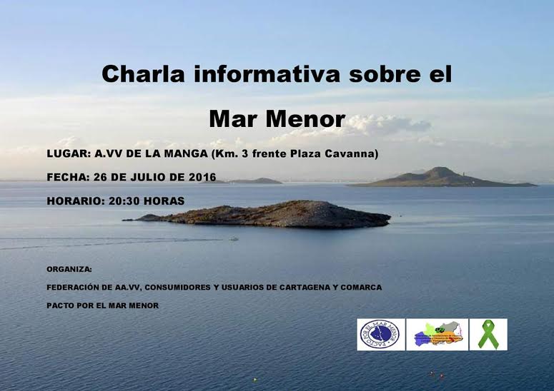 Charla Informativa sobre el Mar Menor - 1, con Favcac