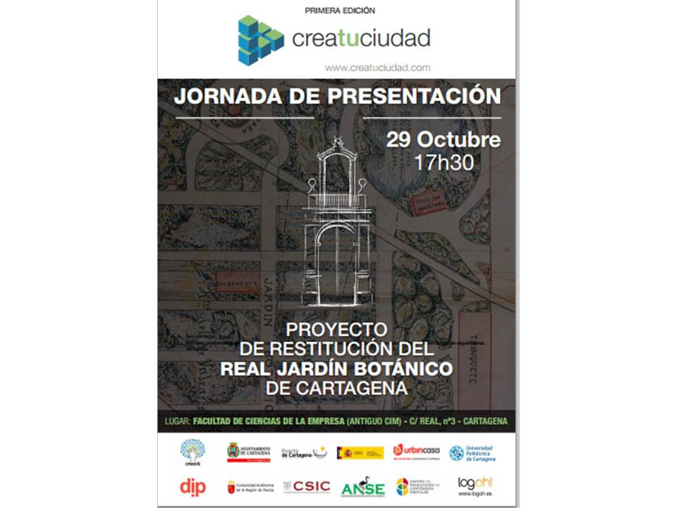  Presentación del Proyecto de Restitución del Jardín Botánico de Cartagena