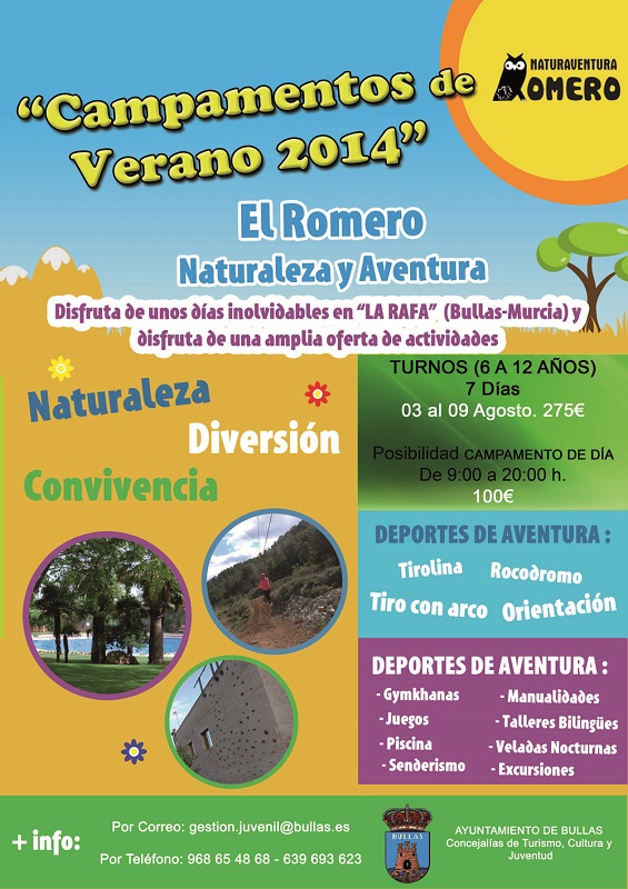 Campamento de Verano en Bullas