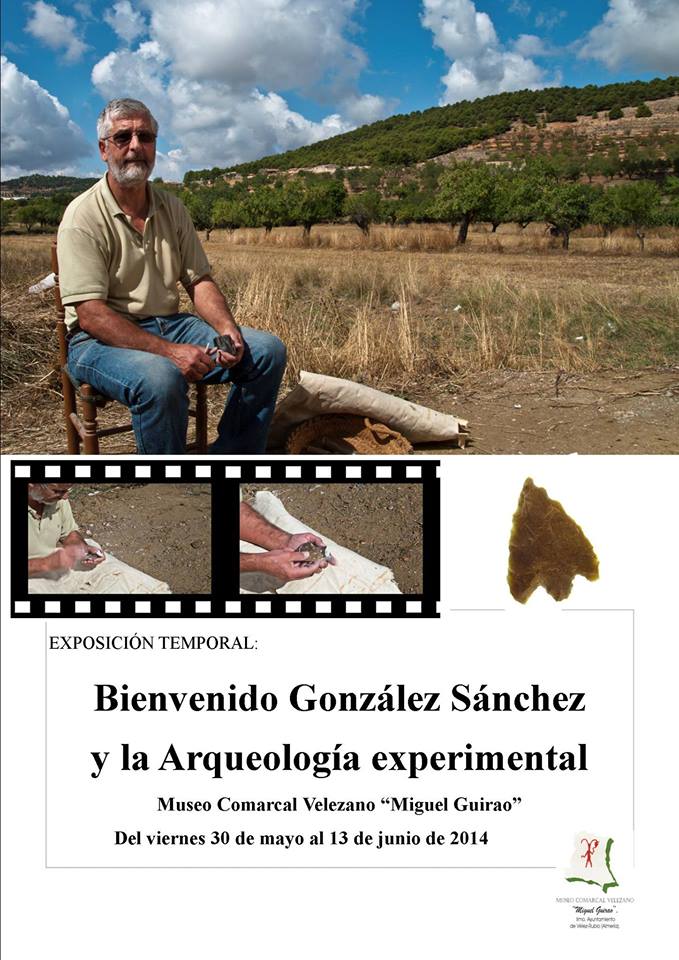 Exposición de materiales de arqueología en Vélez Rubio