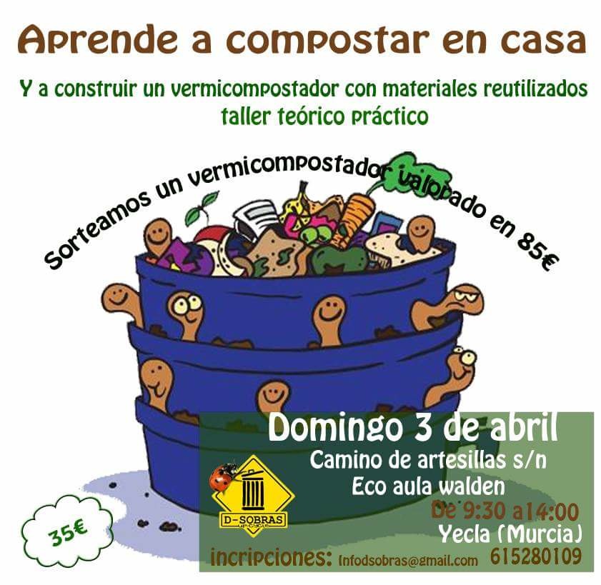 Aprende a compostar en casa, con D-Sobras Aprende a compostar en casa, con D-Sobras