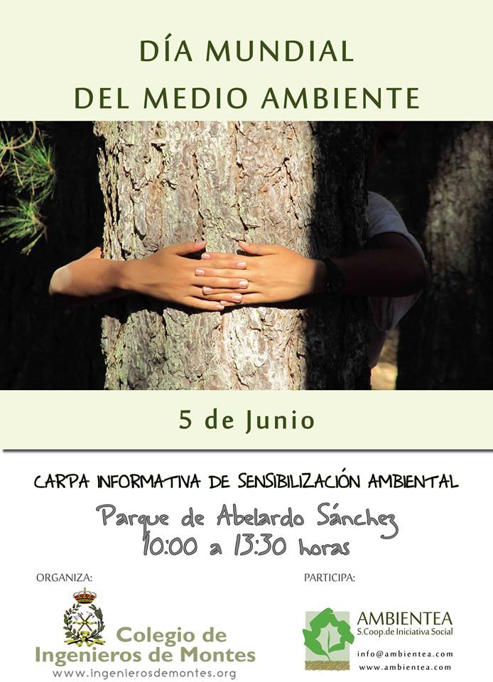 Carpa informativa en el Parque de Abelardo Sánchez de Albacete