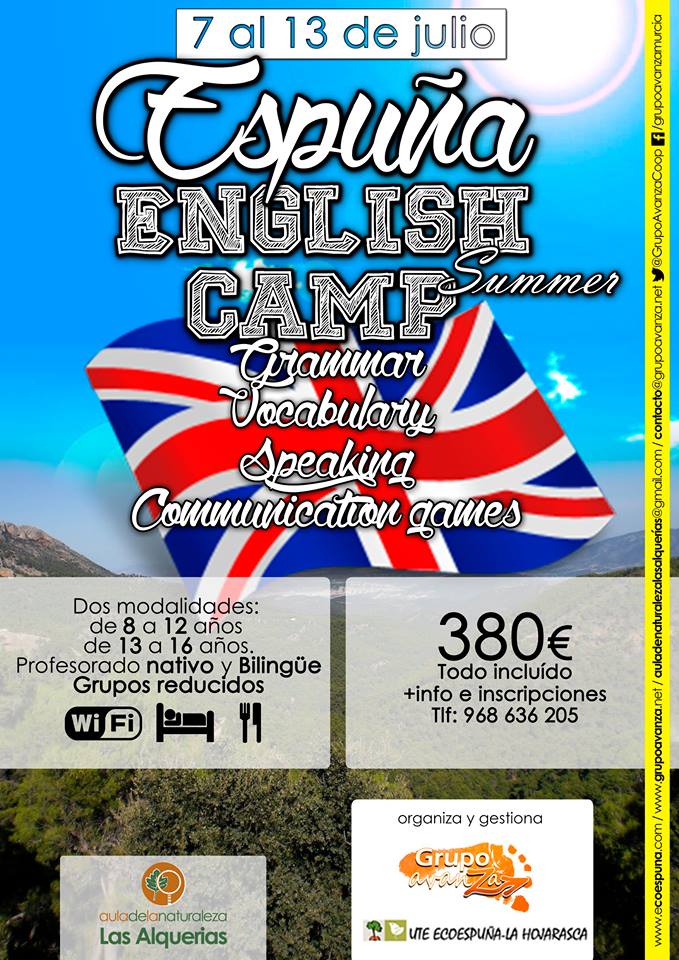 Espuña English Summer Camp