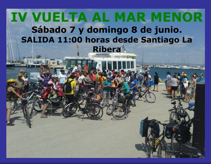 Vuelta al Mar Menor en Bici, 1