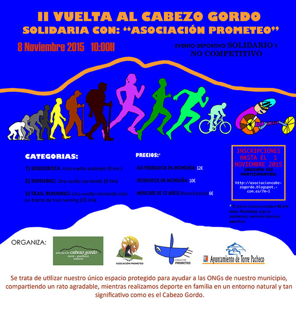 II Vuelta Solidaria al Cabezo Gordo