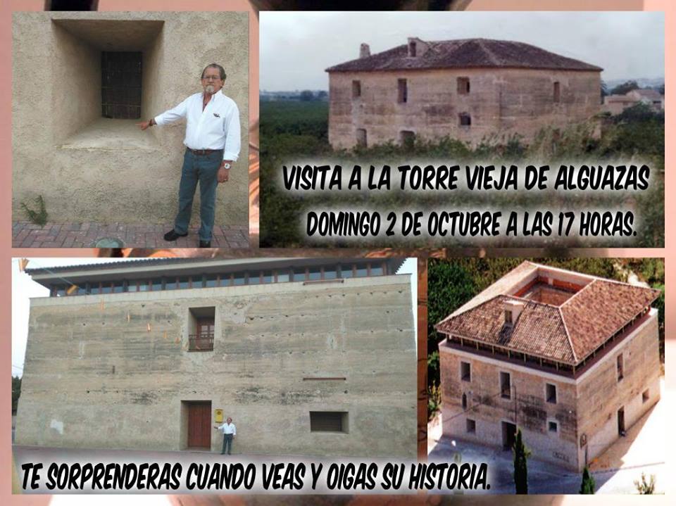 Visita a la Torre Vieja de Alguazas y su Huerta bimilenaria, con García del Toro.