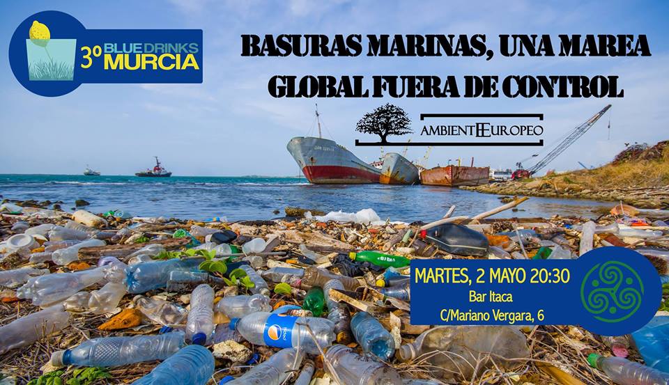 Charla sobre basuras marinas, con Blue Drinks Murcia