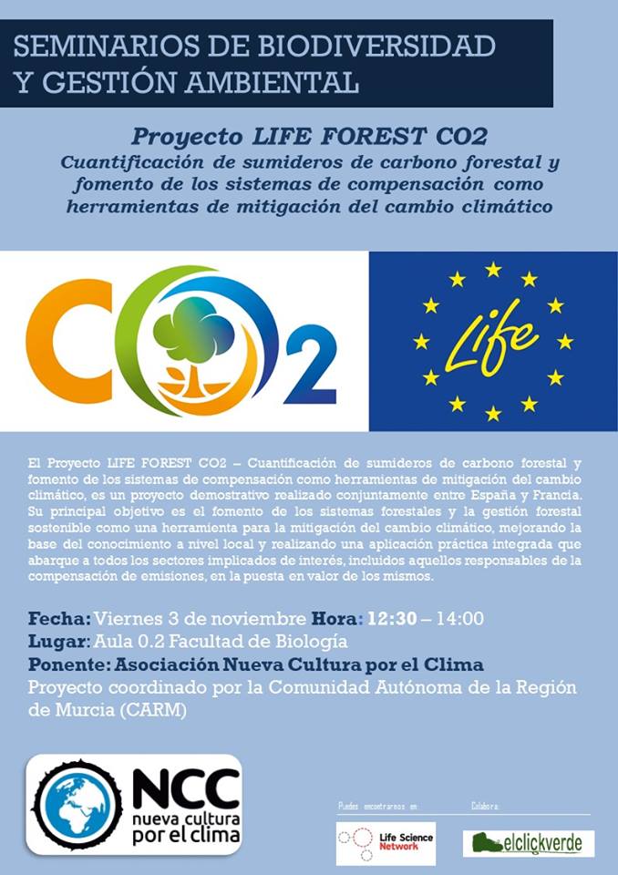 Proyecto LIFE Forest CO2, con la UMU