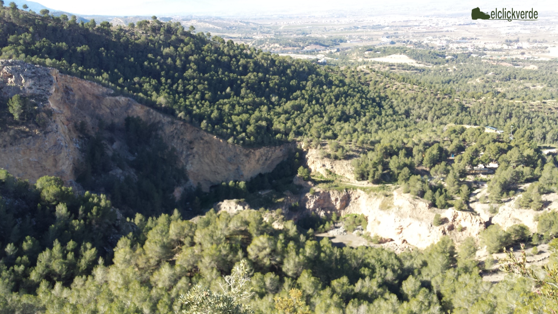 Vista de la cantera de El Valle. ecv.