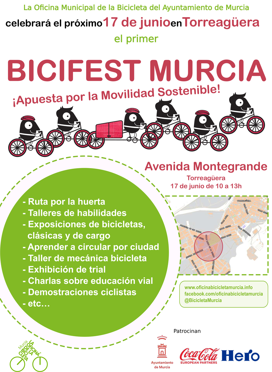 Bicifest, con el Ayto. de Murcia