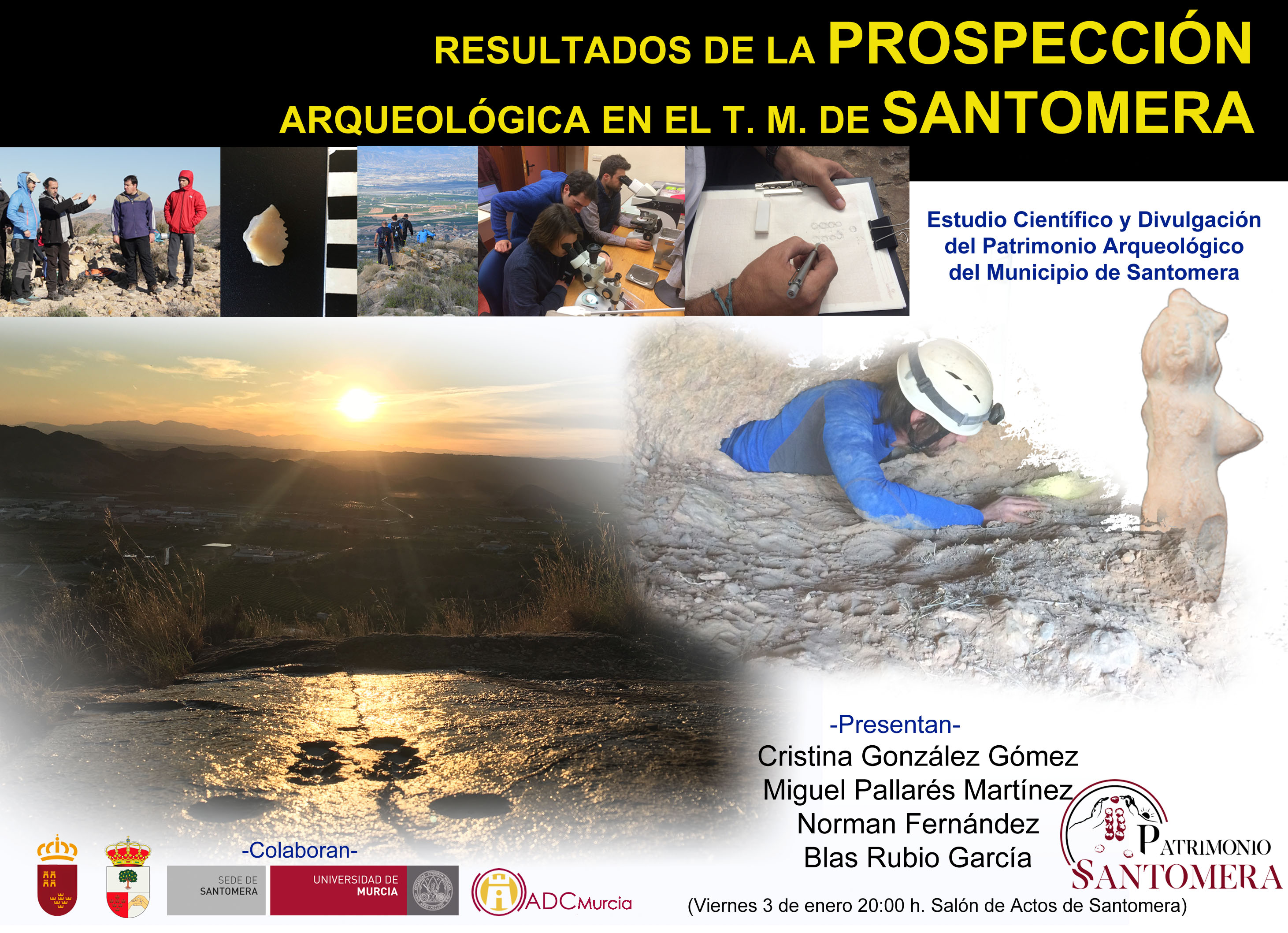 Resultados de la Prospección Arqueológica de Santomera (2018-2019) , con Patrimonio Santomera