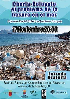 Charla sobre basuras marinas, con AMBIENTE EUROPEO