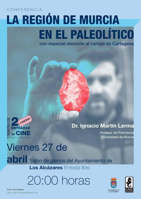 'La Región de Murcia en el Paleolítico', con LAEC