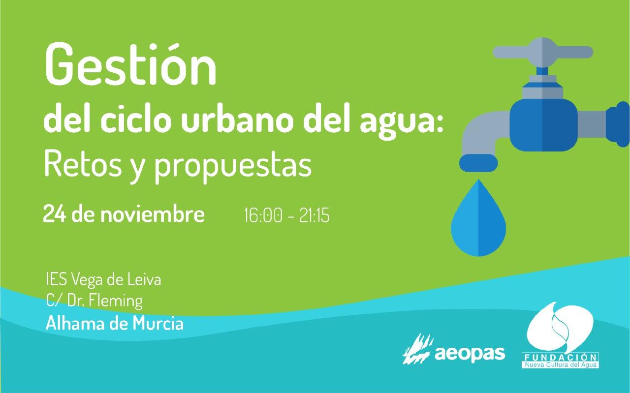 'La gestión del ciclo urbano del agua', con Aeopas