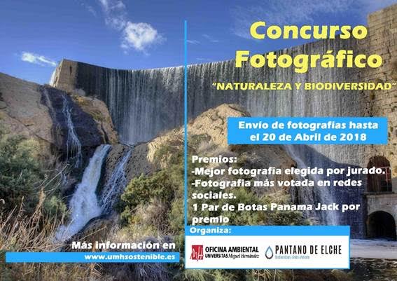 Concurso de fotos 'Naturaleza y Biodiversidad', con la UMH