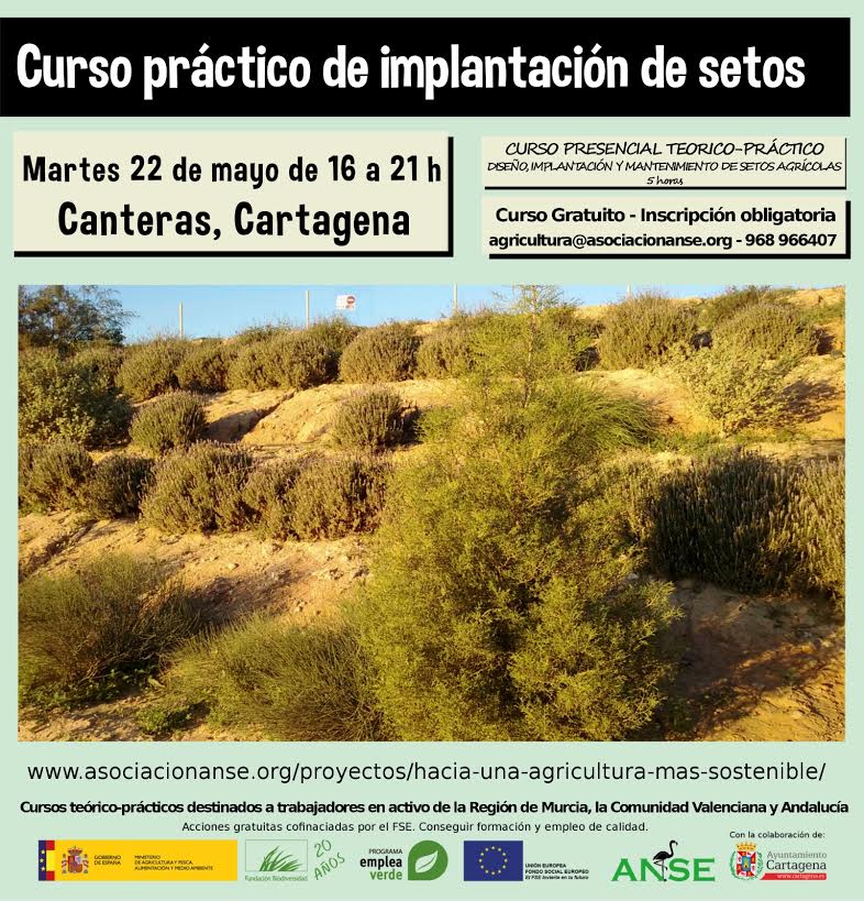 Curso práctico de implantación de setos, con ANSE