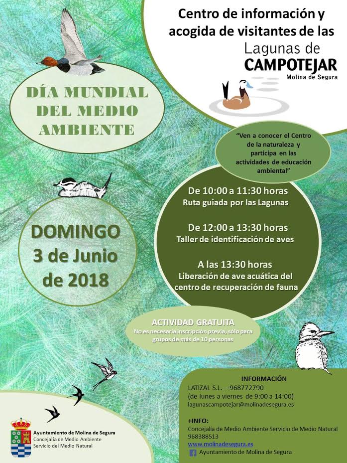Día del Medio Ambiente en Campotéjar, con el Ayto. de Molina de Segura