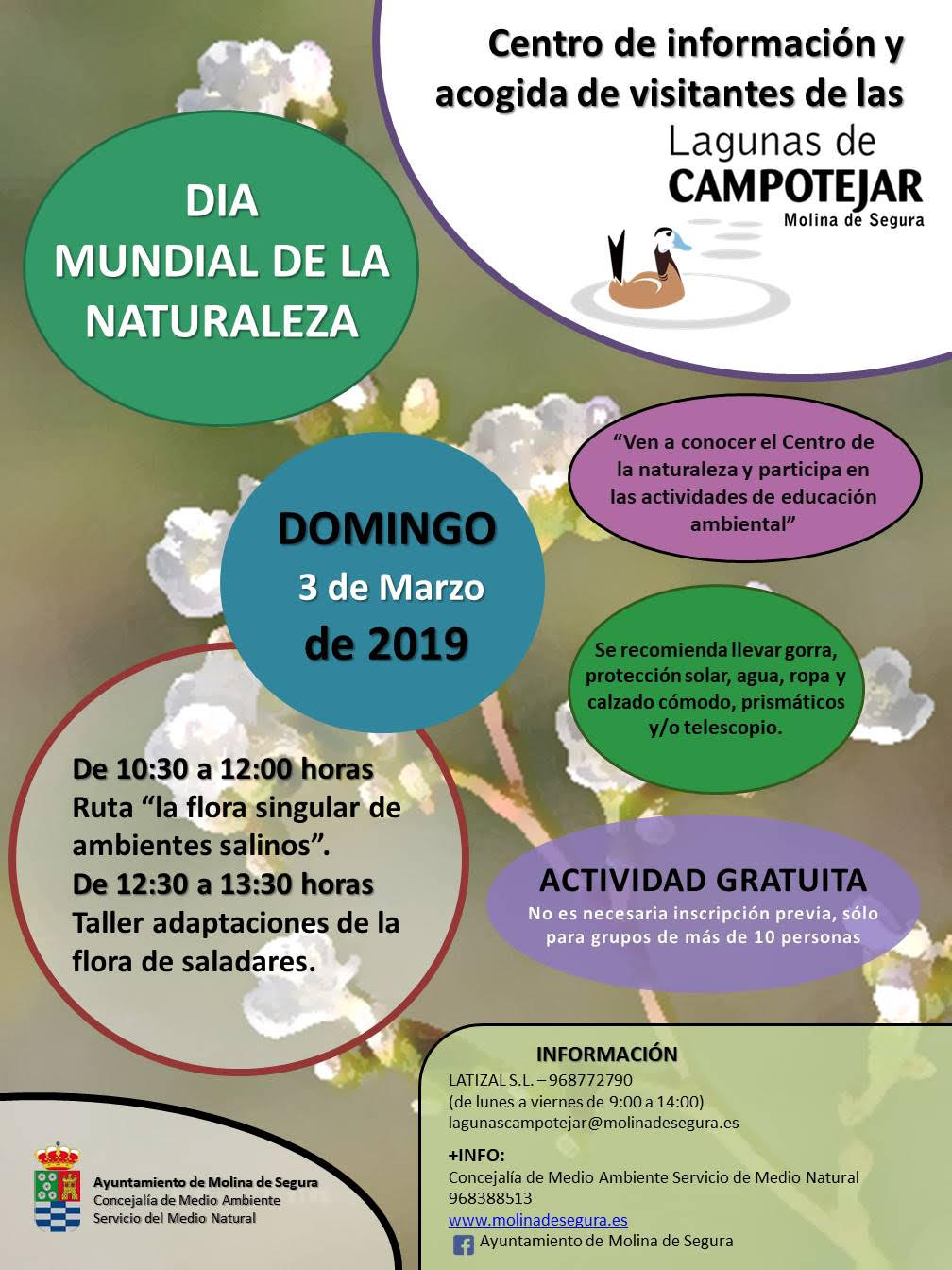 Día Mundial de la Naturaleza en CAMPOTEJAR, con el Ayto. de Molina