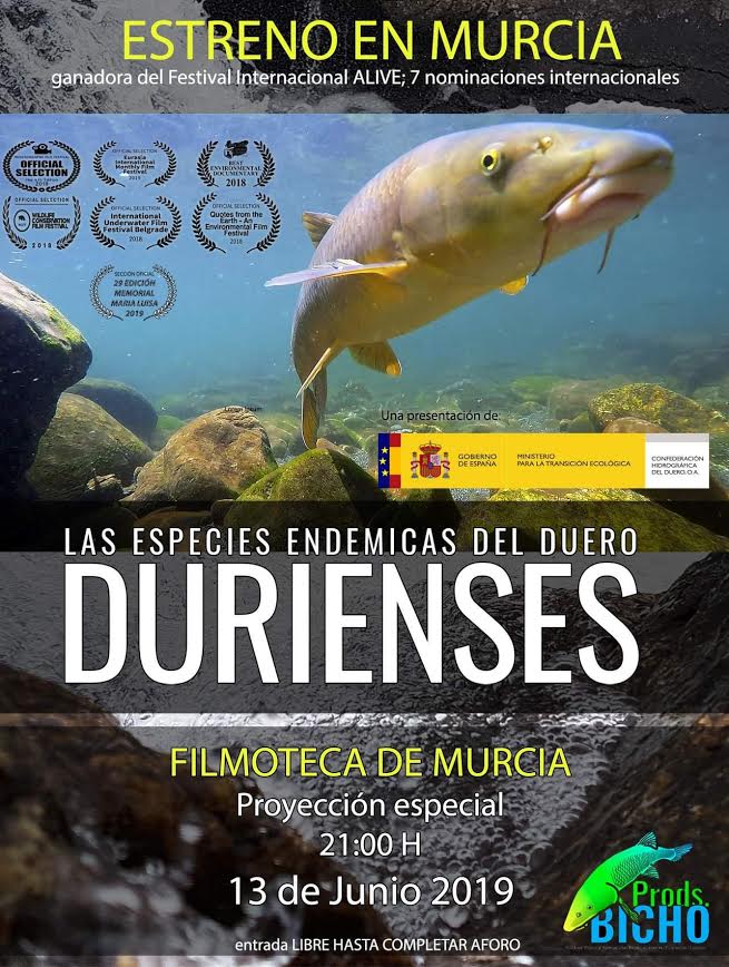 Película Durienses, con la Filmoteca Regional de Murcia