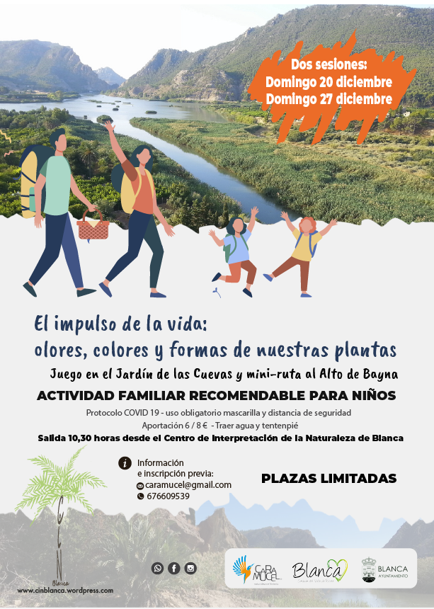 El impulso de la vida, con el Centro de Interpretación de la Naturaleza de Blanca. El impulso de la vida, con el Centro de Interpretación de la Naturaleza de Blanca