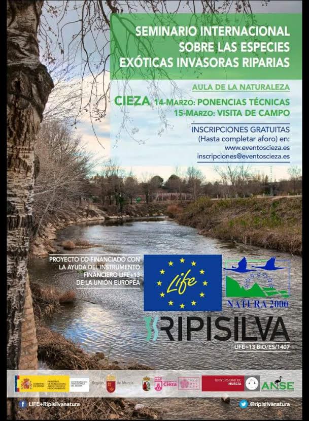 Seminario Internacional sobre especies exóticas invasoras riparias, con LIFE Ripisilva