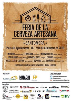 Feria de Cerveza Artesana de Santomera.