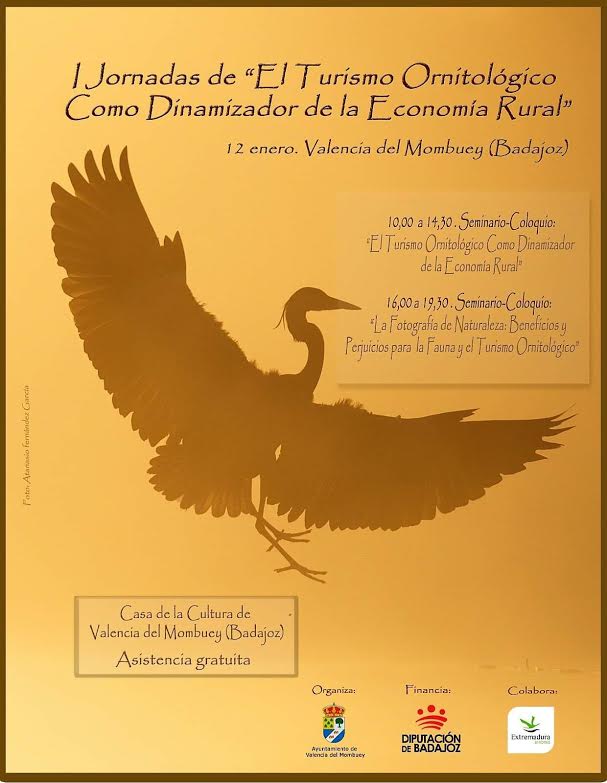  I Congreso Nacional de Turismo Ornitológico en Valencia del Mombuey. Programa