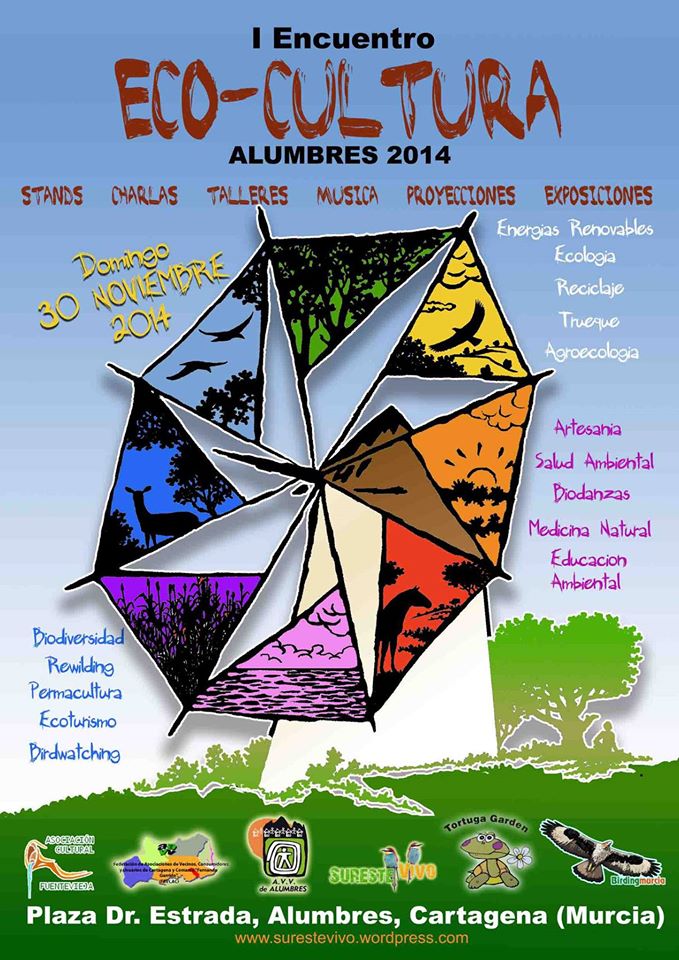 Cartel del I Encuentro Eco-cultural Sureste
