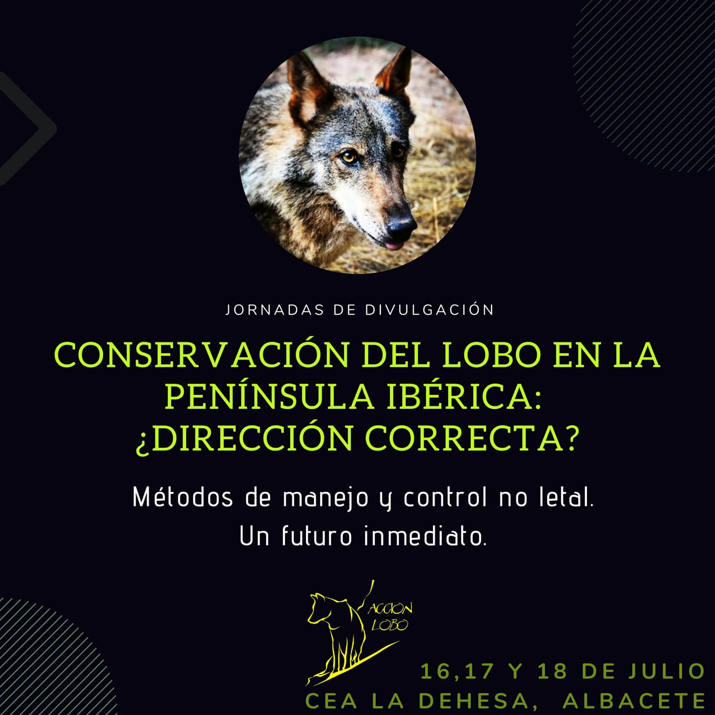 Jornadas sobre la conservación del lobo en la Península, con Acción Lobo. Jornadas sobre la conservación del lobo en la Península, con Acción Lobo