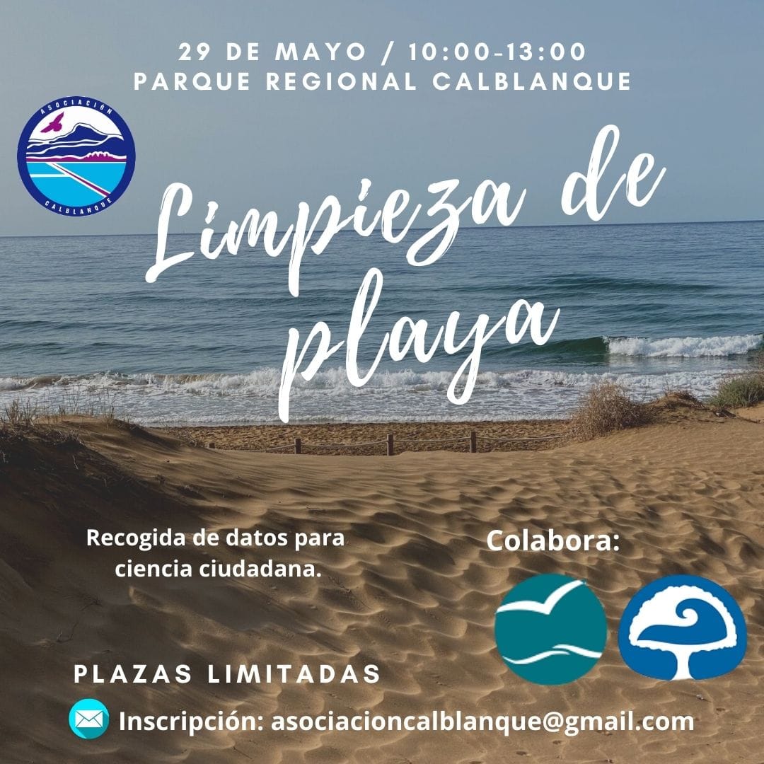 Limpieza en Calblanque, con Asociación Calblanque