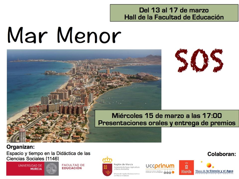 Expo 'Mar Menor SOS', con la UMU