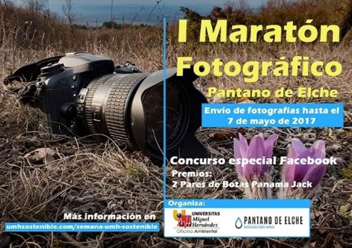 I Maratón Fotográfico del Pantano de Elche, con la UMH
