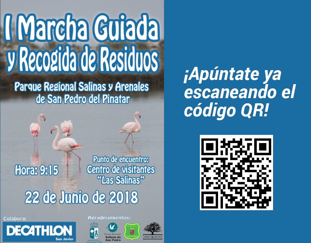 I Marcha medioambiental y recogida de residuos, con Decathlon San Javier