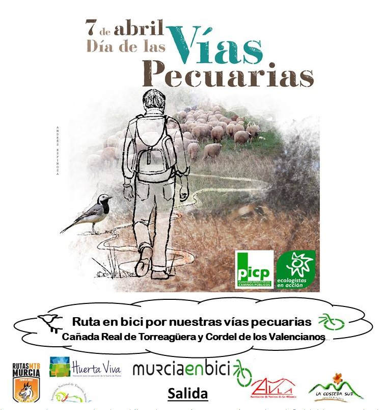 Rutas en Familia / y con Encanto/ por el Día de las Vías Pecuarias, con Murcia en Bici. Rutas en Familia / y con Encanto/ por el Día de las Vías Pecuarias, con Murcia en Bici