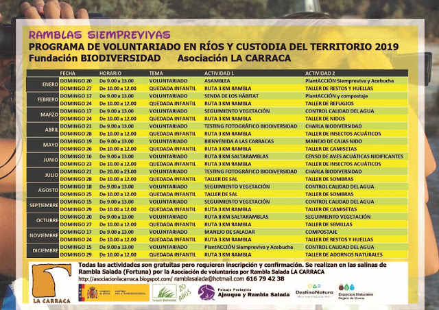 Programa Ramblas Siempre Vivas, con La Carraca. Programa Ramblas Siempre Vivas, con La Carraca