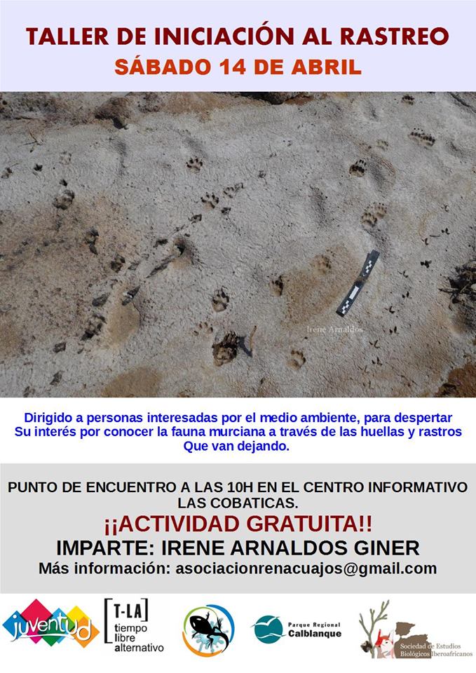 Iniciación al Rastreo, con el Ayto. de Cartagena. Iniciación al Rastreo, con el Ayto. de Cartagena