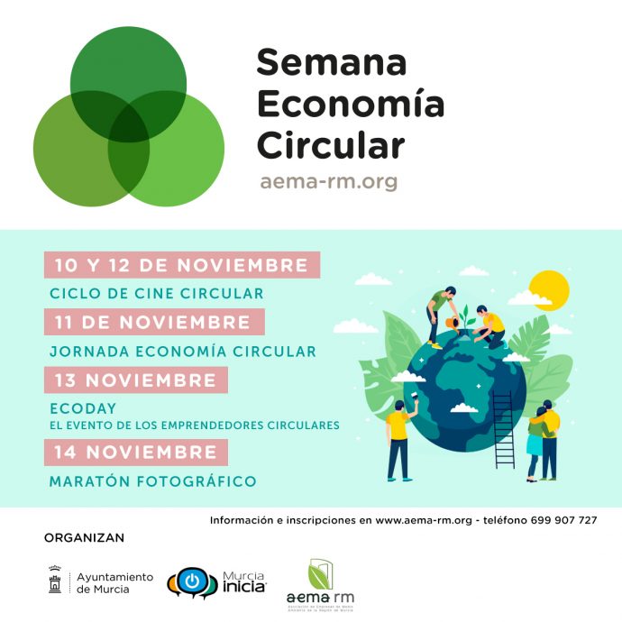 Semana de la Economía Circular, con el Ayto. de Murcia. Semana de la Economía Circular, con el Ayto. de Murcia