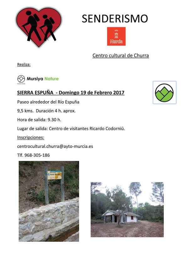 Ruta por Sierra Espuña, con el Aÿto. de Murcia