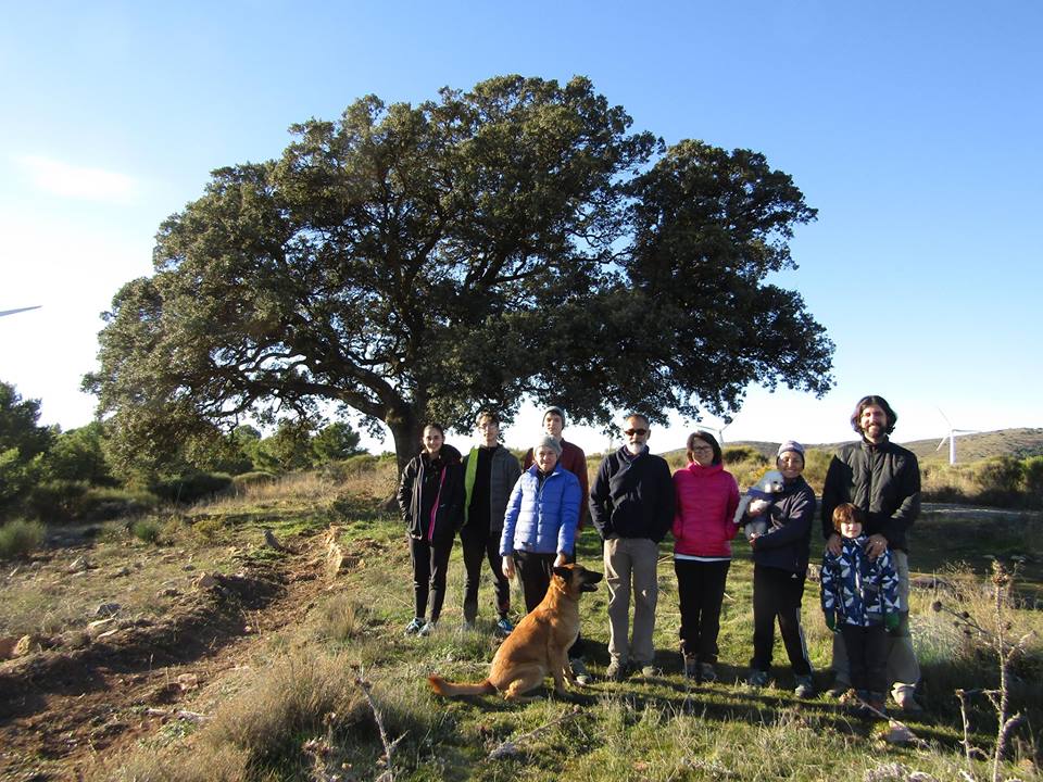 Siembra de bellotas, con Grupo Ecologista Andarax GEA-Ecologistas en Acción 