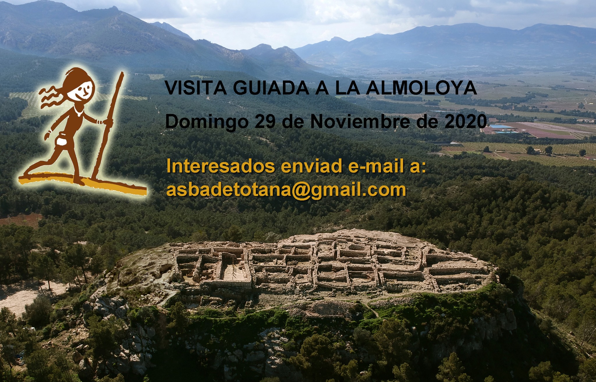Visita guiada a La Almoloya en noviembre 2020, con ASBA