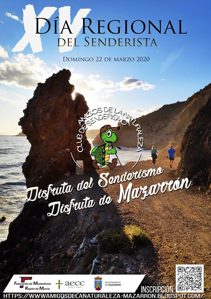 XV Día Regional del Senderista, con Amigos de la Naturaleza de Mazarrón